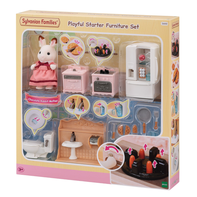 Фигурки животных - Игровой набор Sylvanian Families Мебель для уютного домика (5449) (5054131054499)#2