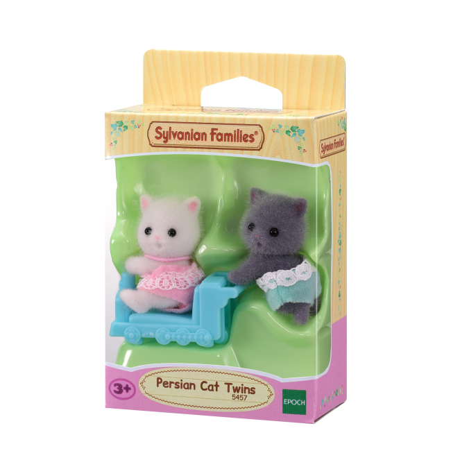 Фігурки тварин - Ігровий набір Sylvanian Families Перські Кошенята-двійнята (5457) (5054131054574)#2