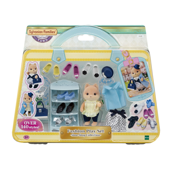 Фигурки животных - Игровой набор Sylvanian Families Магазин модной обуви (5541) (5054131055410)#2