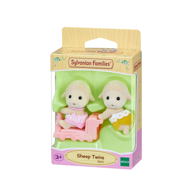 Фігурки тварин - Ігровий набір Sylvanian Families Ягнята-двійнята (5621) (5054131056219)#2