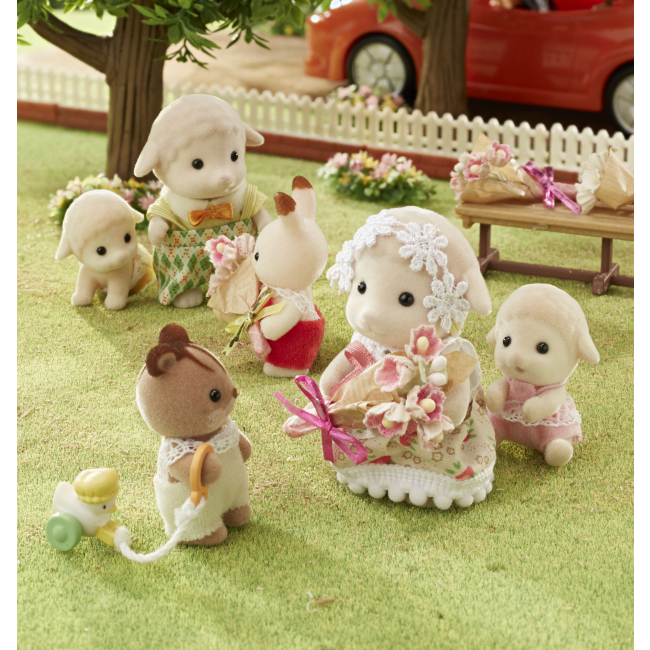 Фігурки тварин - Ігровий набір Sylvanian Families Ягнята-двійнята (5621) (5054131056219)#5