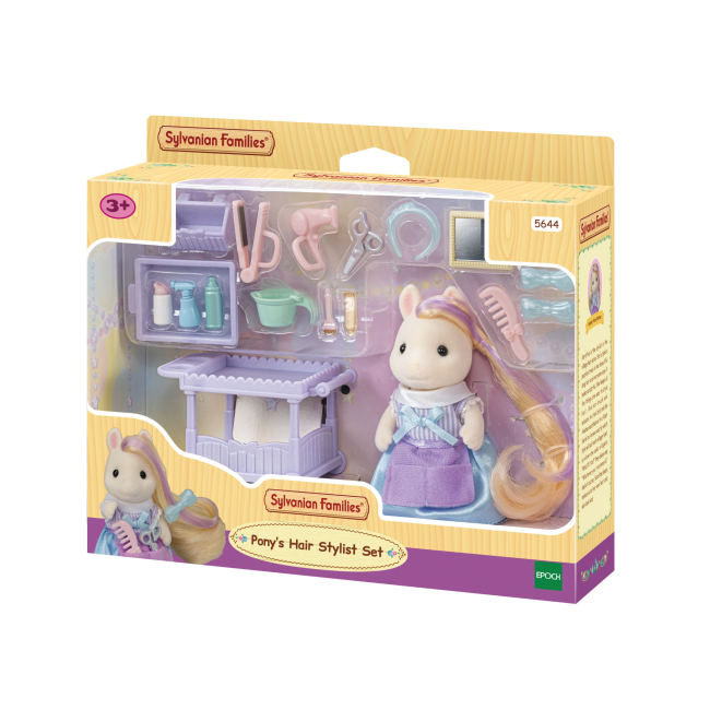 Фігурки тварин - Ігровий набір Sylvanian Families Стильні зачіски поні (5644) (5054131056448)#2
