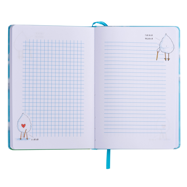 Канцтовары - Блокнот Yes Гусь А5 со сквишем (681826)#4