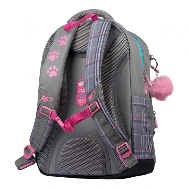 Рюкзаки и сумки - Рюкзак Yes Love серый (558577)#3