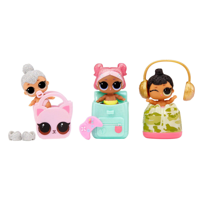 Ляльки - Набір-сюрприз LOL Surprise Glitter color change Сестрички (585305)#3