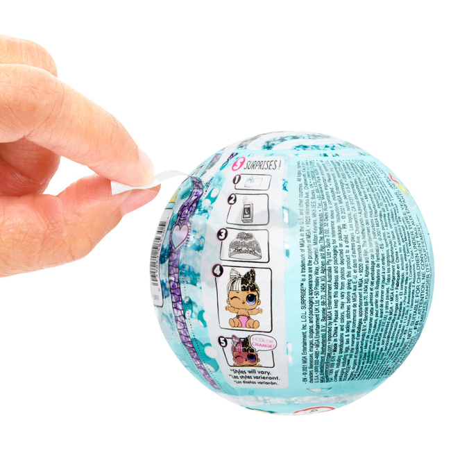 Ляльки - Набір-сюрприз LOL Surprise Glitter color change Сестрички (585305)#6