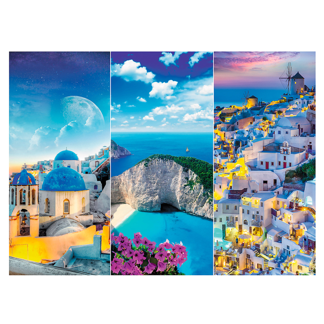 Пазлы - Пазл Trefl Каникулы в Греции 3000 элементов (33073)#2