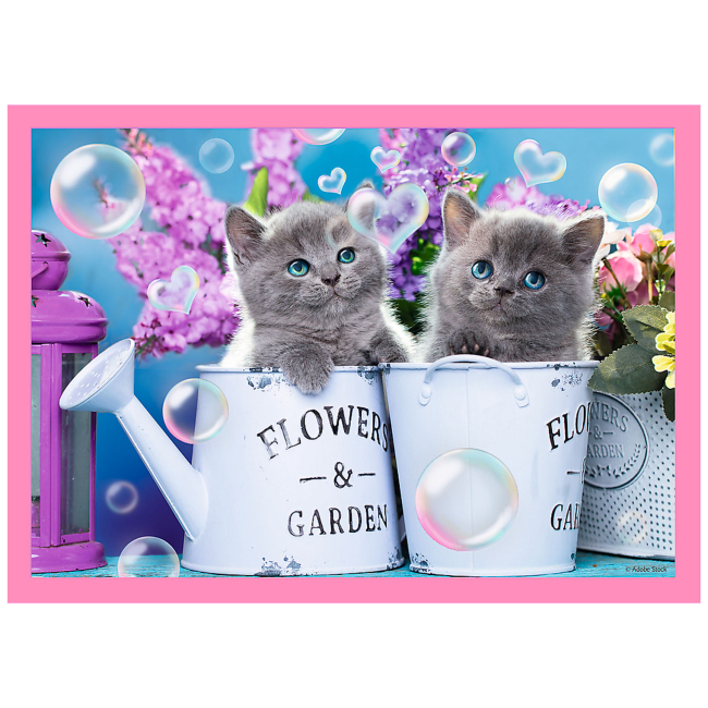 Пазлы - Пазл Trefl Веселые котики 4 в 1 (34396)#5