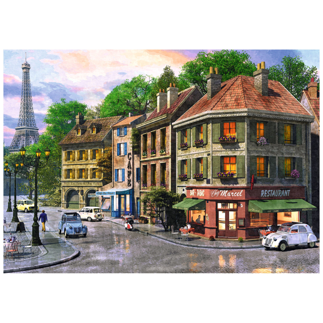 Пазли - Пазли Trefl Вулиця Парижу 6000 елементів (65001)#2