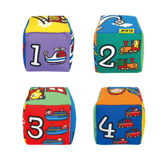 Развивающие игрушки - Развивающие кубики K's Kids Транспорт (KA10756-GB)#2