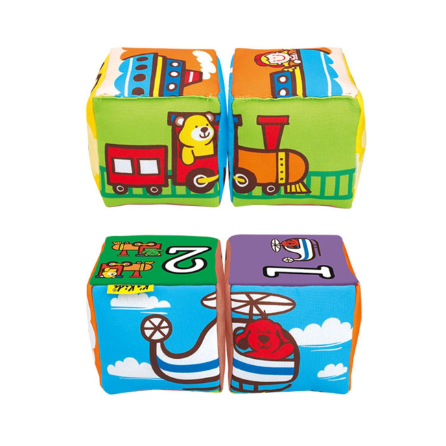 Развивающие игрушки - Развивающие кубики K's Kids Транспорт (KA10756-GB)#4