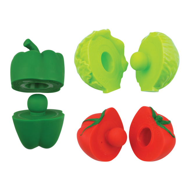 Развивающие игрушки - Игровой набор K's Kids Овощи блоки (KA10727-GB)#2