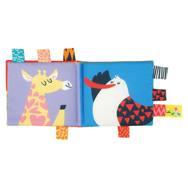 Подвески, мобили - Подвеска K'S Kids Мягкая книга Животные (KA10807-HC)#3