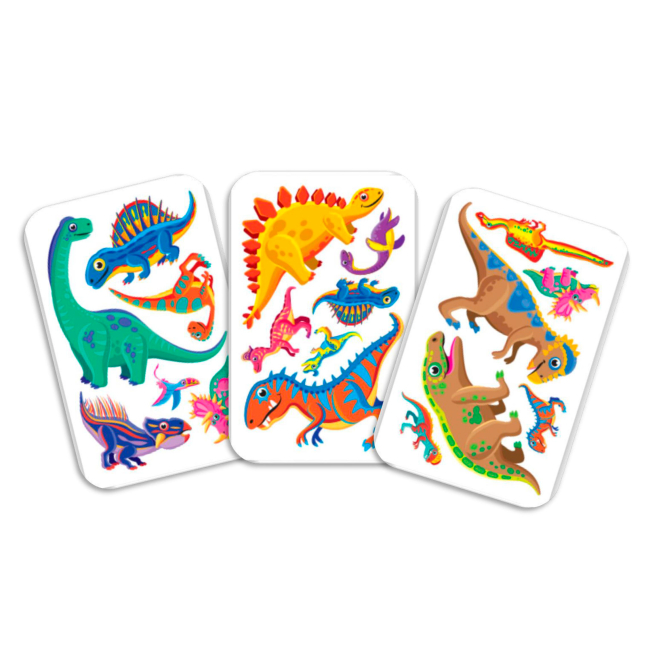 Настольные игры - Настольная игра DGT-Games Дубль динозаврики (2222_C)#2