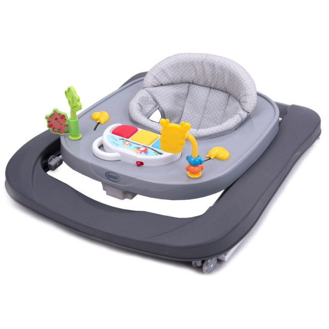 Ходунки - Ходунки 4Baby Walk'n push dark grey (4WP01)#5
