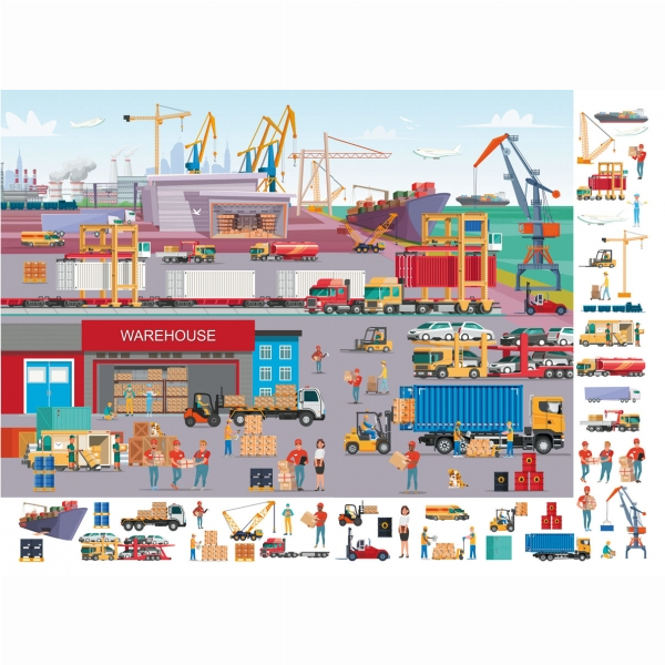 Книги-картинки для детей (2-6 лет) - Книжка « Віммельбух Розумні машини» (9789669870841)#3