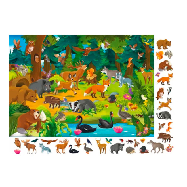 Книги-картинки для дітей (2-6 років) - Книжка «Віммельбух Тварини» (9786175470848)#3