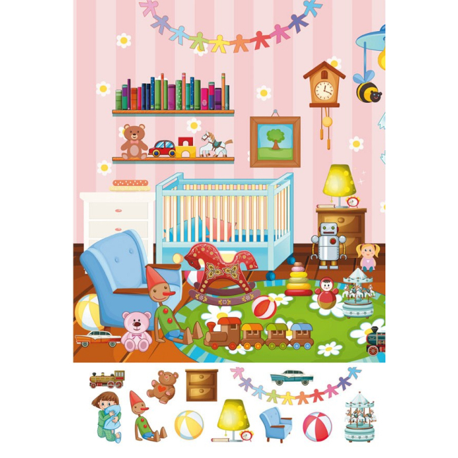 Книги-картинки для детей (2-6 лет) - Книжка « Віммельбух У будинку» (9786175470909)#2