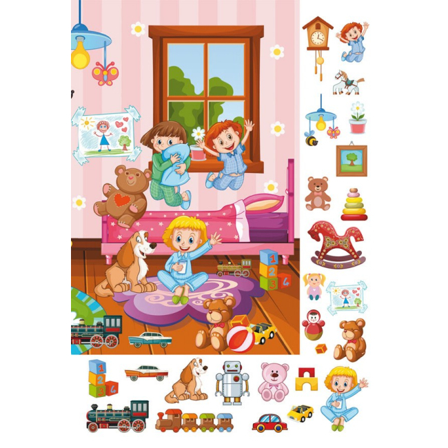 Книги-картинки для детей (2-6 лет) - Книжка « Віммельбух У будинку» (9786175470909)#3