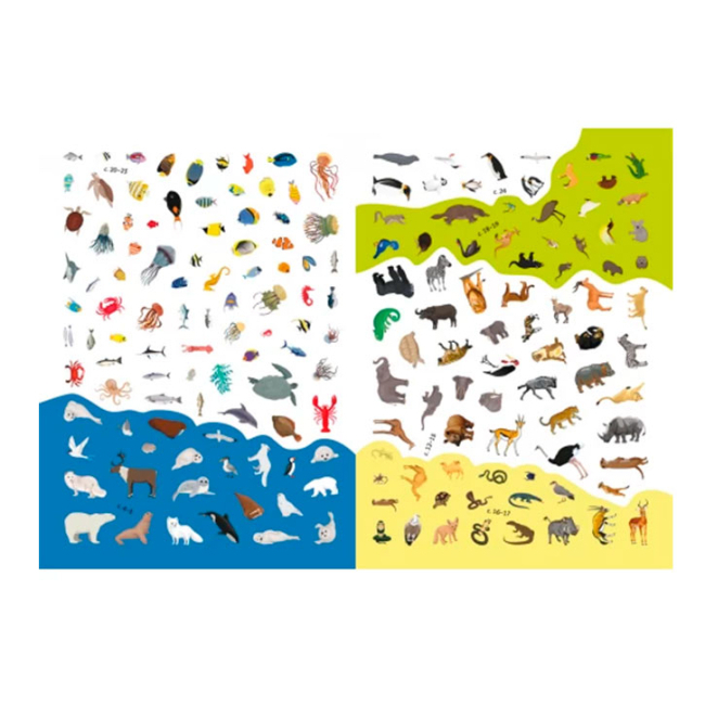 Раскраски и активитибуки (2-6 лет) - Книжка з наліпками «Тварини» (9789669871657)#2