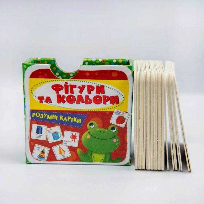 Обучающие игрушки - Умные карты Crystal Book Фигуры и цвета 30 штук (9789669876164)#5