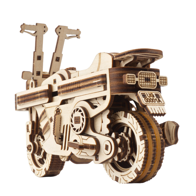 3D-пазлы - Трехмерный пазл Ukrainian Gears Складной скутер (70168)#2