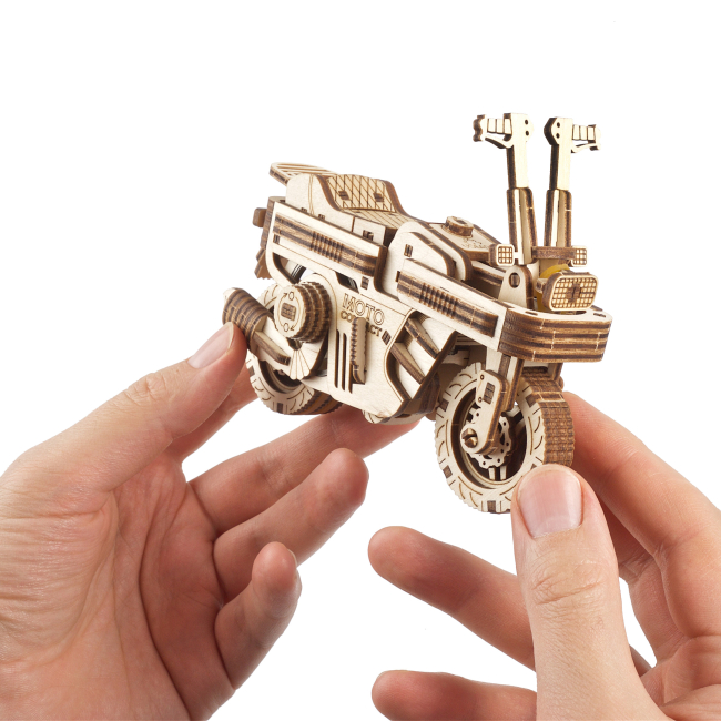 3D-пазлы - Трехмерный пазл Ukrainian Gears Складной скутер (70168)#5