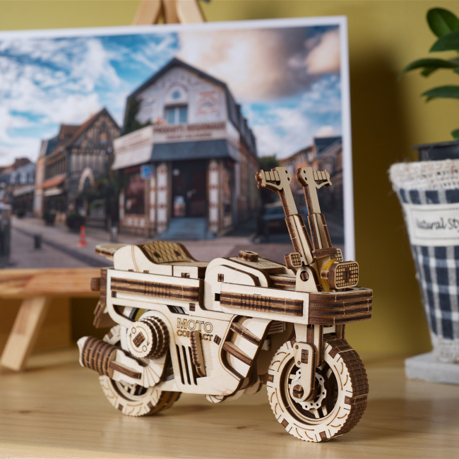 3D-пазлы - Трехмерный пазл Ukrainian Gears Складной скутер (70168)#6