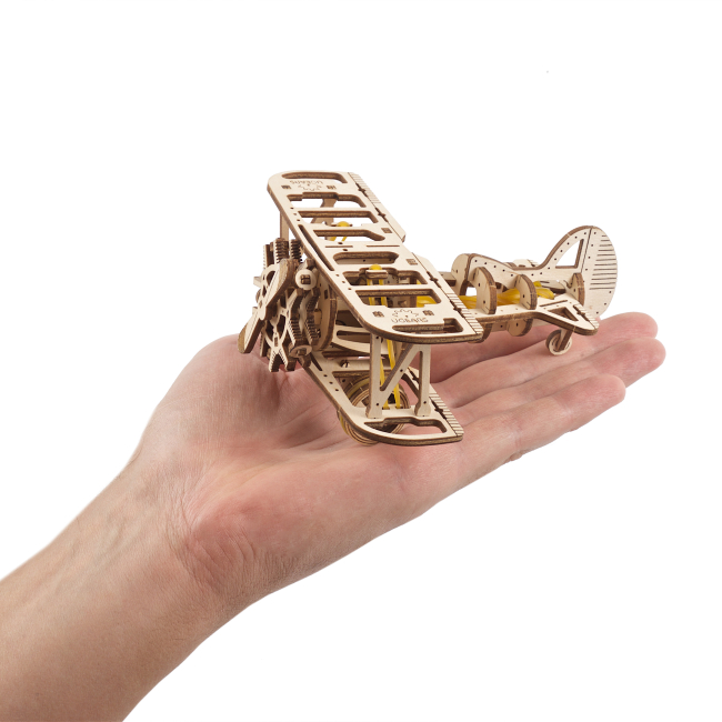 3D-пазли - Тривимірний пазл Ukrainian Gears Міні-біплан (70159)#6