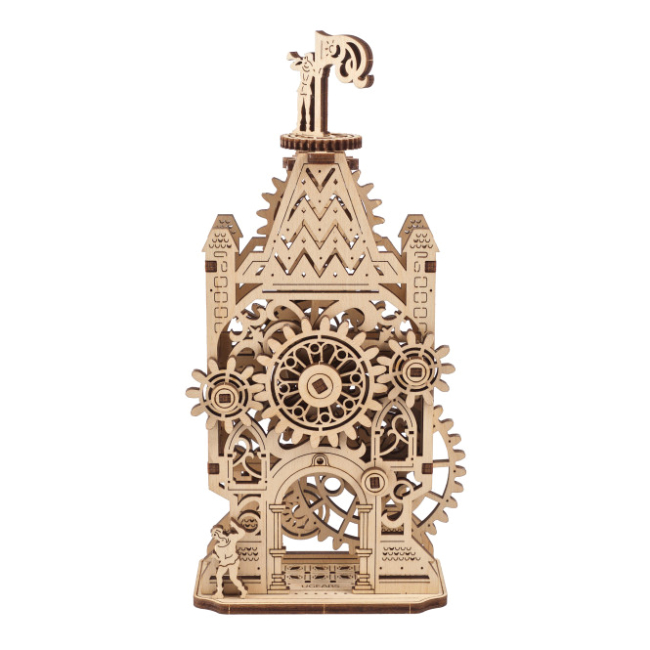 3D-пазлы - Трехмерный пазл Ukrainian Gears Старая часовая башня (70169)#3