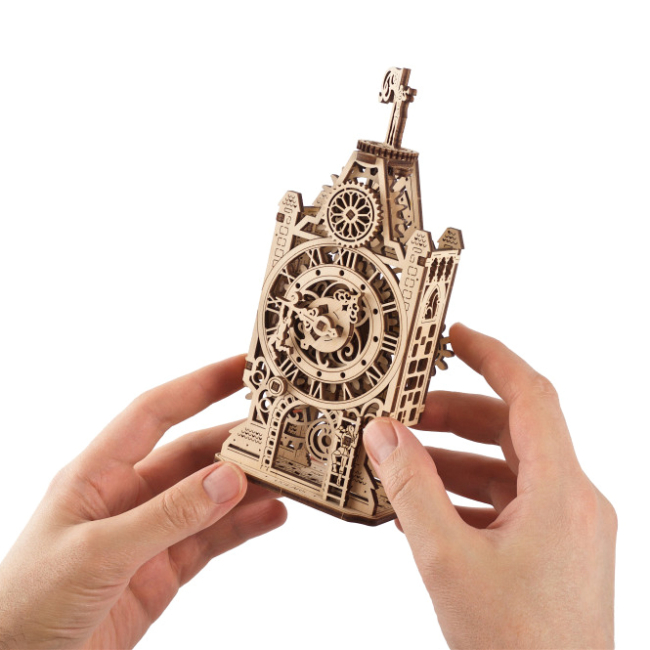 3D-пазлы - Трехмерный пазл Ukrainian Gears Старая часовая башня (70169)#4