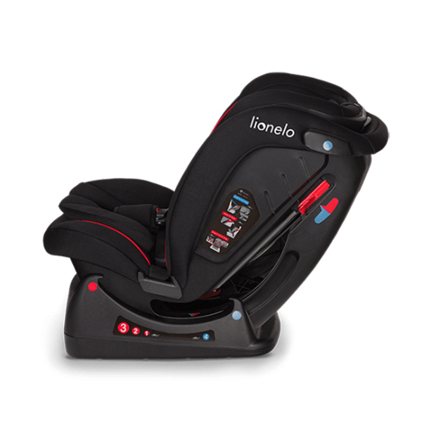 Автокрісла й аксесуари - Автокрісло Lionelo AART black carbon red (AART BLACK CARBON RED)#3