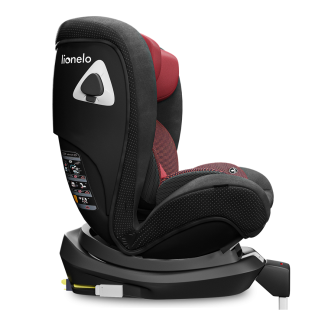 Автокрісла й аксесуари - Автокрісло Lionelo Braam red burgundy (LO-BRAAM RED BURGUNDY)#4