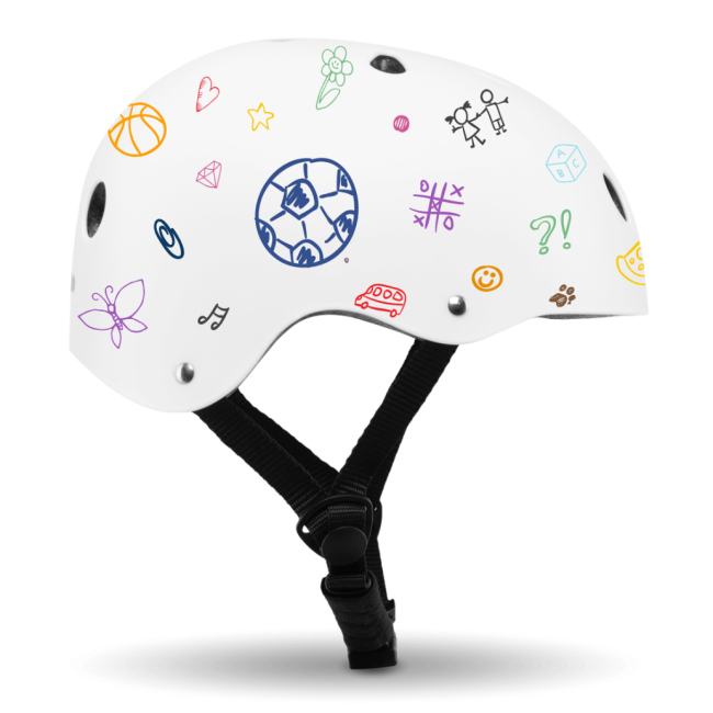 Захисне спорядження - Шолом Lionelo Helmet white (LO-HELMET WHITE)#5