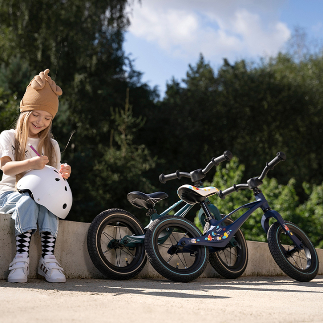 Беговелы - Беговел Lionelo Bart air blue navy (LOE-BART AIR BLUE NAVY)#7