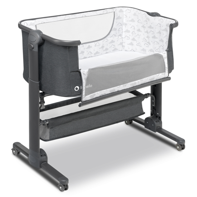 Манежі - Приставне ліжечко Lionelo Timon graphite (LO-TIMON BLUE NAVY)#2