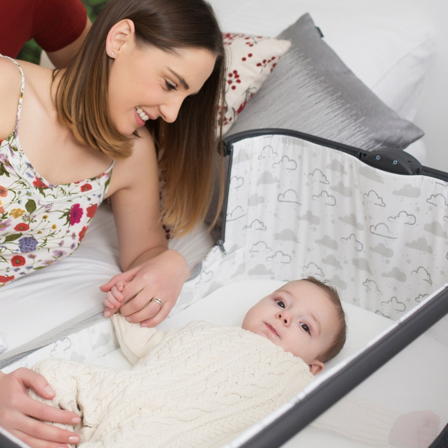 Манежі - Приставне ліжечко Lionelo Timon graphite (LO-TIMON BLUE NAVY)#5