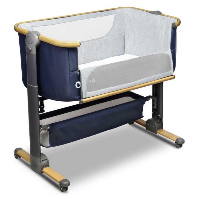 Манежи - Приставная кроватка Lionelo Timon blue navy (LO-TIMON BLUE NAVY)#2