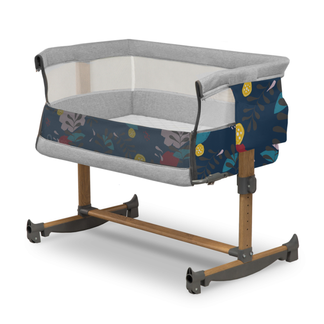 Манежи - Приставная кроватка Lionelo Leonie blue navy (LO-LEONIE BLUE NAVY)#2