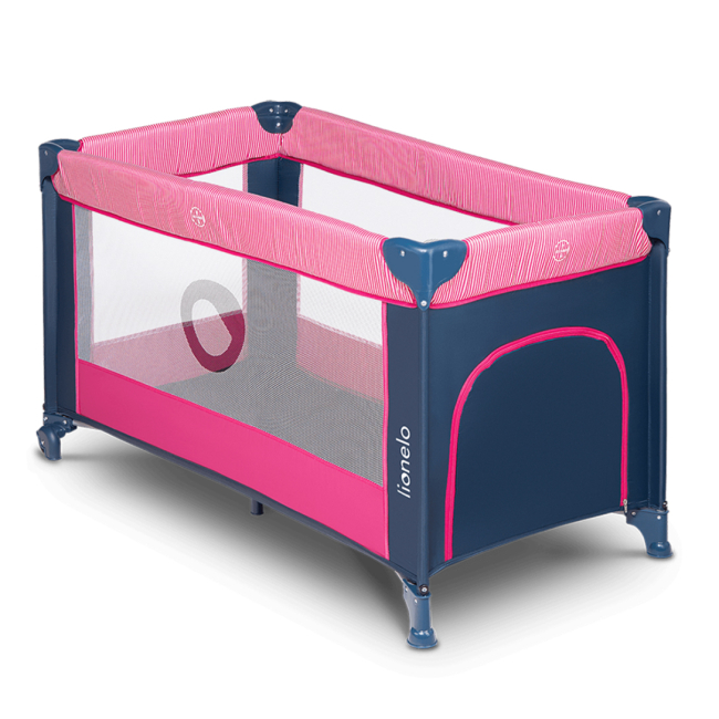 Манежи - Манеж Lionelo Stefi pink rose (LO-STEFI PINK ROSE)#3