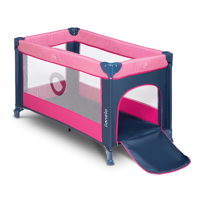 Манежи - Манеж Lionelo Stefi pink rose (LO-STEFI PINK ROSE)#4