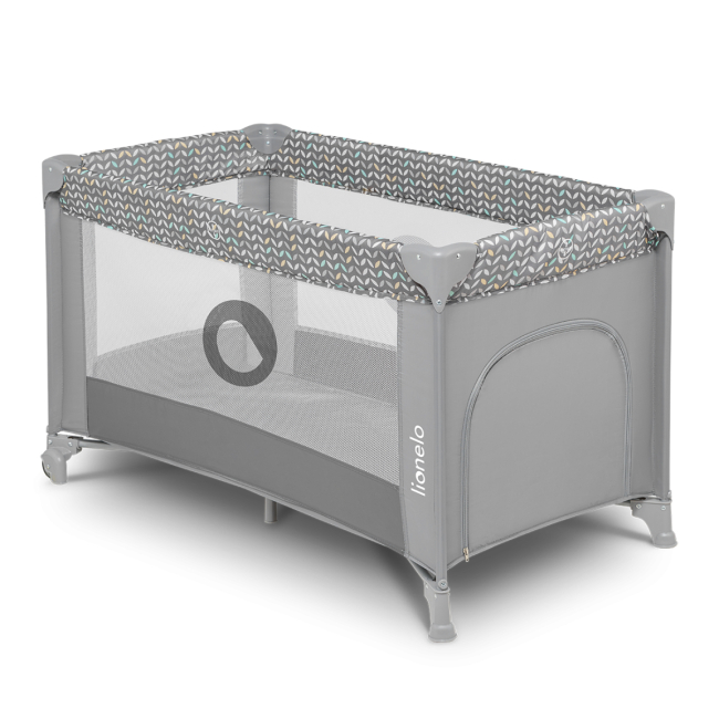 Манежі - Манеж Lionelo Stefi grey concrete multicolor (LO-STEFI GREY CONCRETE MULTICOLOR)#3