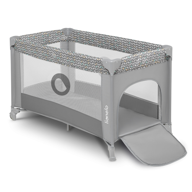 Манежі - Манеж Lionelo Stefi grey concrete multicolor (LO-STEFI GREY CONCRETE MULTICOLOR)#4