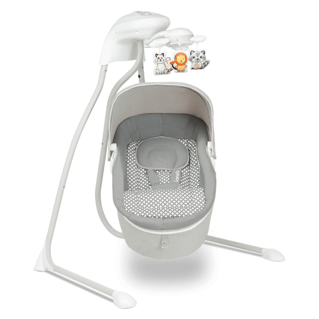 Манежи - Укачивающий центр Lionelo Henny Grey Dove (LO-HENNY GREY DOVE)#2