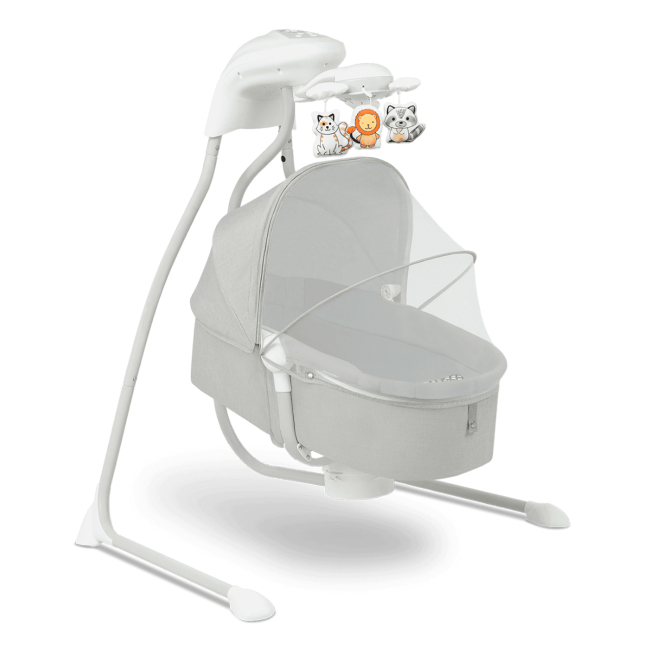 Манежи - Укачивающий центр Lionelo Henny Grey Dove (LO-HENNY GREY DOVE)#3