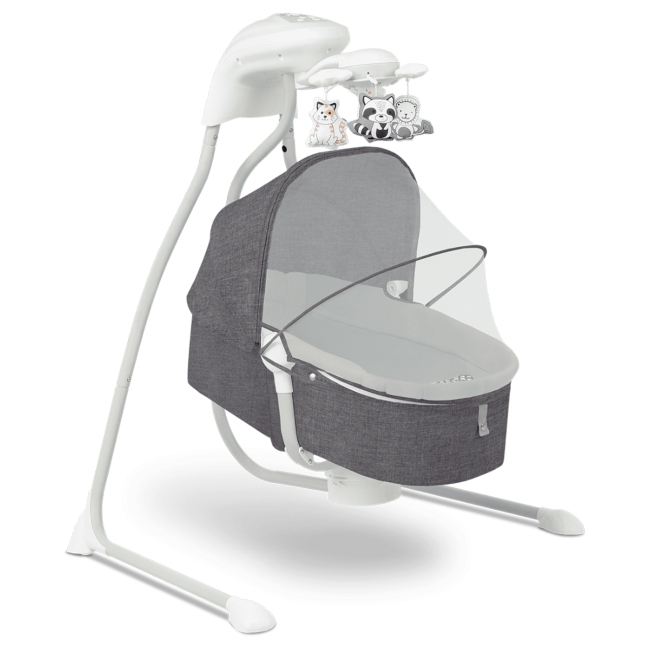 Манежи - Укачивающий центр Lionelo Henny Grey Syone (LO-HENNY STONE)#3