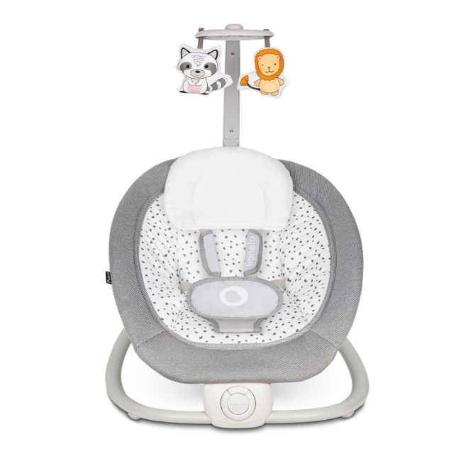 Крісла-качалки - Крісло-гойдалка Lionelo Pascal Grey Dove (LO-PASCAL GREY DOVE)#2