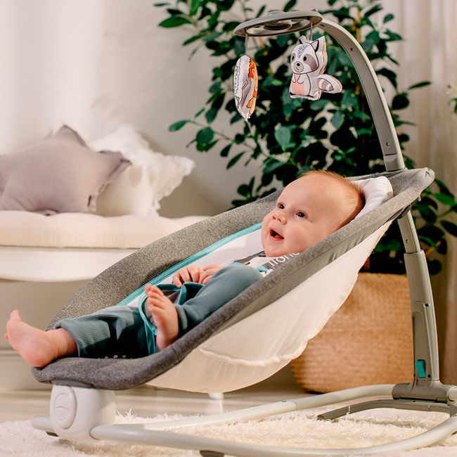 Крісла-качалки - Крісло-гойдалка Lionelo Pascal Grey Dove (LO-PASCAL GREY DOVE)#4