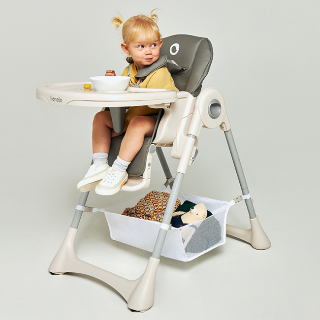 Товари для догляду - Cтілець для годування Lionelo Zanna grey stone (LO-ZANNA GREY STONE)#6