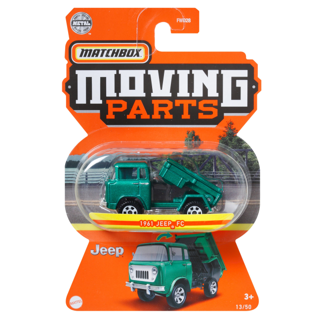 Автомоделі - Автомодель Matchbox Moving parts 1961 Jeep FC (FWD28/HFM45)#5